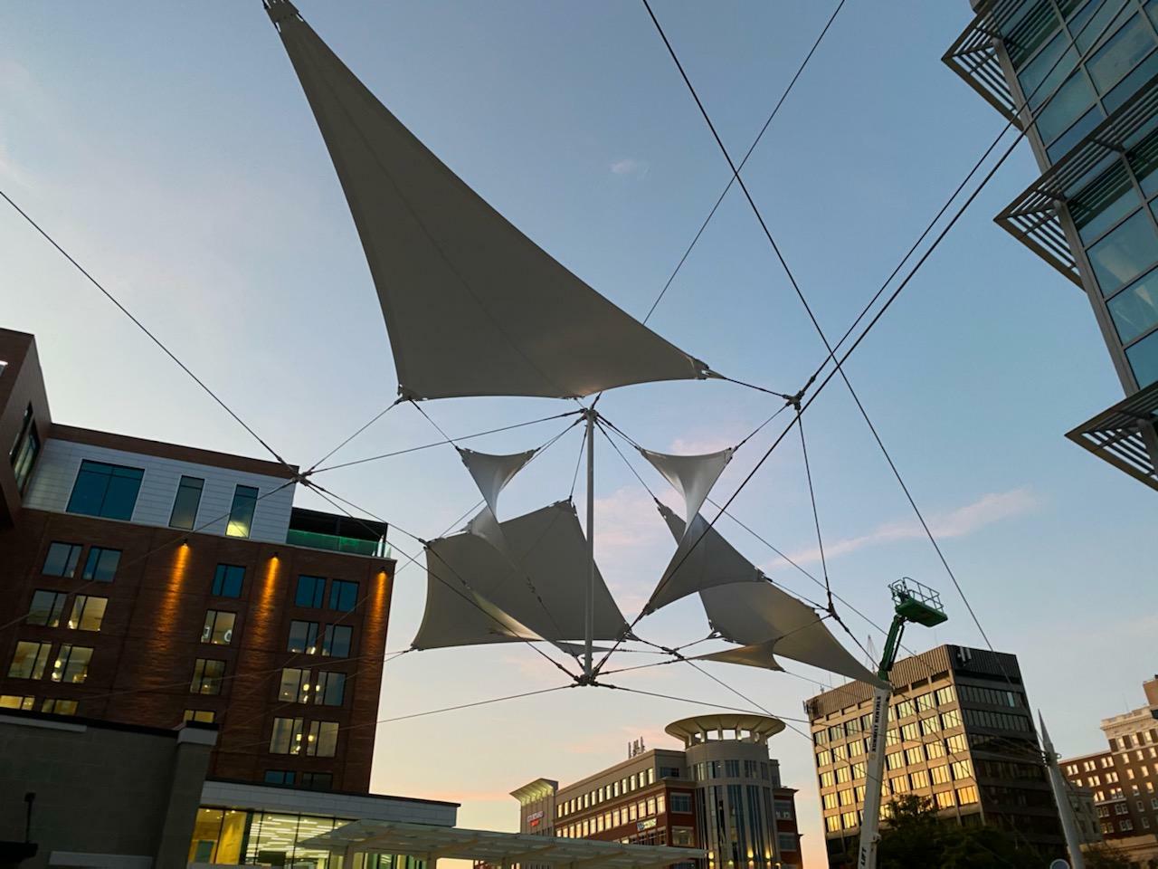 Camperdown Plaza Centennial American Properties Sioen Tensile